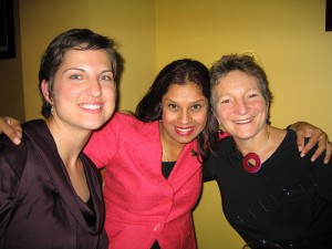 Zoe & I with Katie Paine at the 2008 PRSA Conference in Detroit