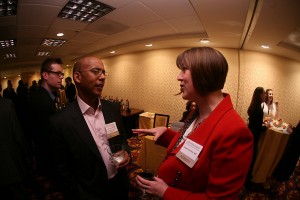 John Clemons, ABC, APR, and Angela Sinickas, IABC Fellow