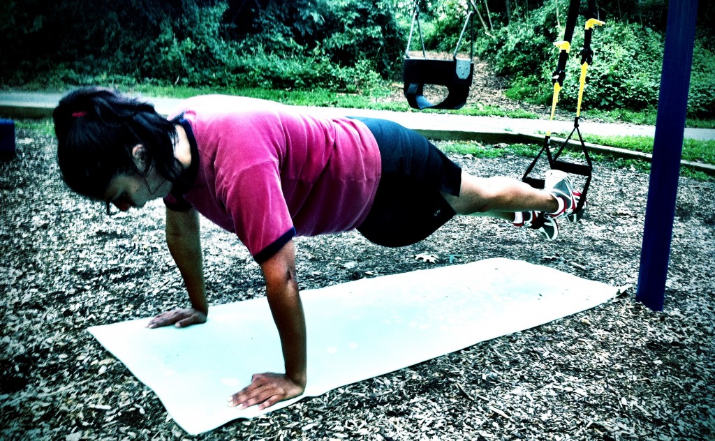 holding the plank before surgery