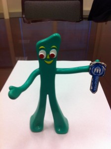 Gumby with Blue Key
