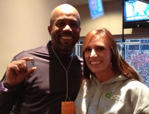 Rachael even got Darius Rucker to support the Blue Key!