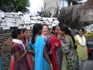 Zoe Fox in India