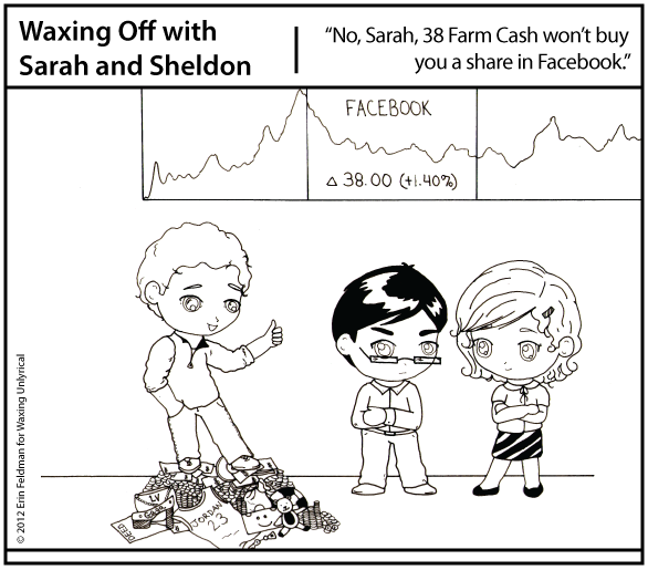 Will Sarah and Sheldon buy Facebook stock?