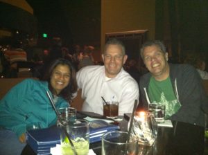 Shonali with Chris Kemper and Kevin Dugan