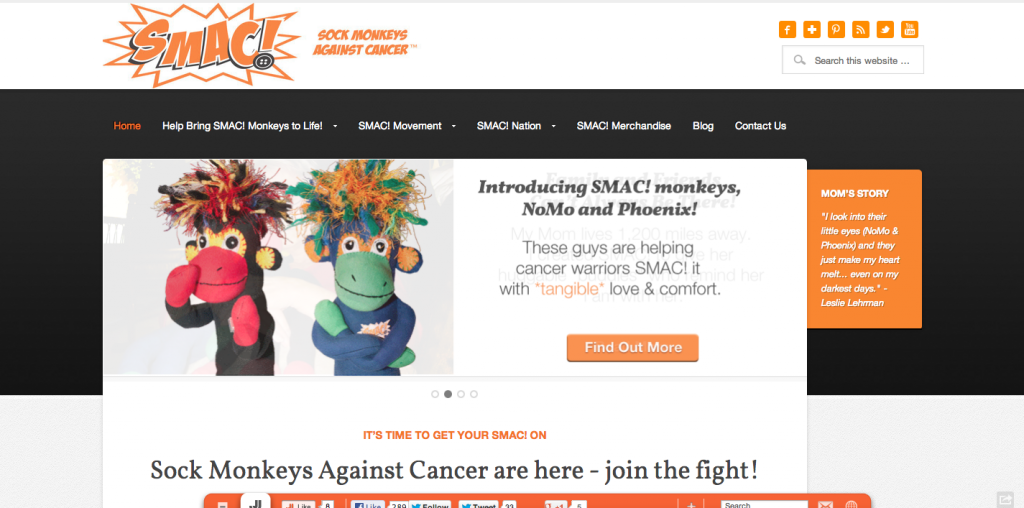 Sock Monkeys Against Cancer - SMAC