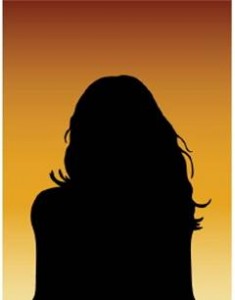 Silhouette of Woman 