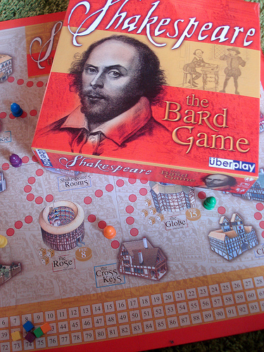 a Shakespeare board game