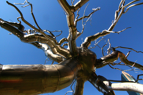 neuron sculpture