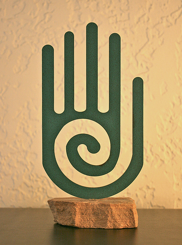Hand with Power Symbol