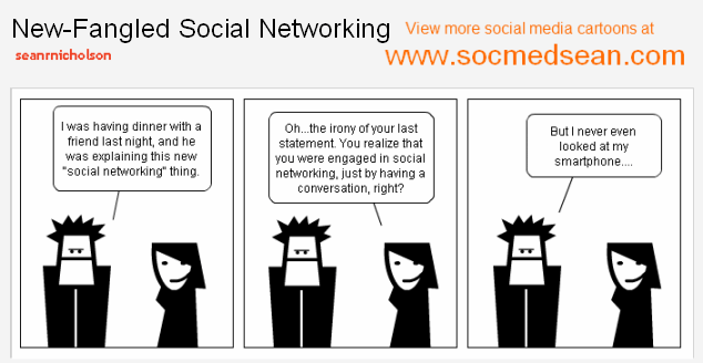 Newfangled Social Networking