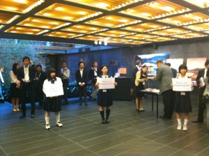 school children at Thank You Tomodachi