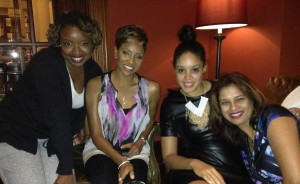 Hanging out with MC Lyte