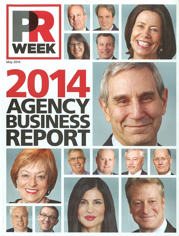 PRWeek's 2014 Agency Business Report Cover