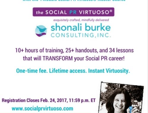 The Social PR Virtuoso® Master Course Open for Registration